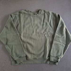 NEW SET ACTIVE Crewneck Sweater in Willow Green Size Medium M